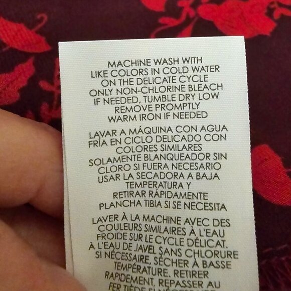 Cabi Cameo Floral Double Layer Split Back Tank Top Sz S - Picture 8 of 8